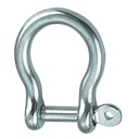 BOW SHACKLE WITH CAPTIVE PIN - STAINLESS STEEL A4 | MPI-INOX
